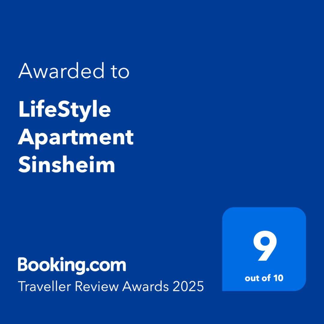 Lifestyle Apartment זינסהיים מראה חיצוני תמונה